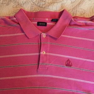 Pink Izod XXL Polo